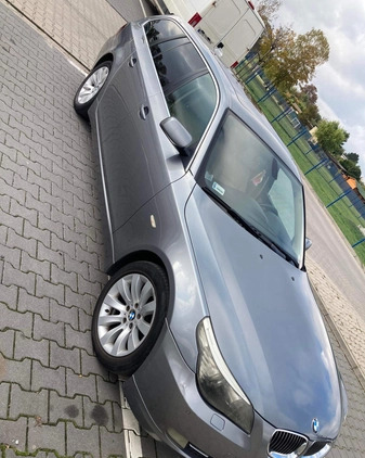 BMW Seria 5 cena 27900 przebieg: 340000, rok produkcji 2008 z Września małe 379